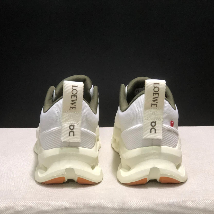 On Cloud × Loewe — Cloudtilt White Kaki